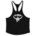 Muscle Man Fitness Training Outfit Pure Cotton Tank Top With Thin Shoulder Straps - Reffitt & Co.