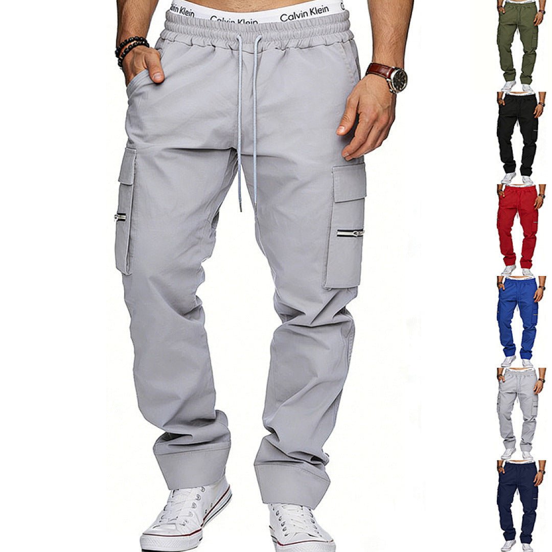 Outdoor Loose Men's Multi - Pocket Casual Sports Pants - Reffitt & Co.