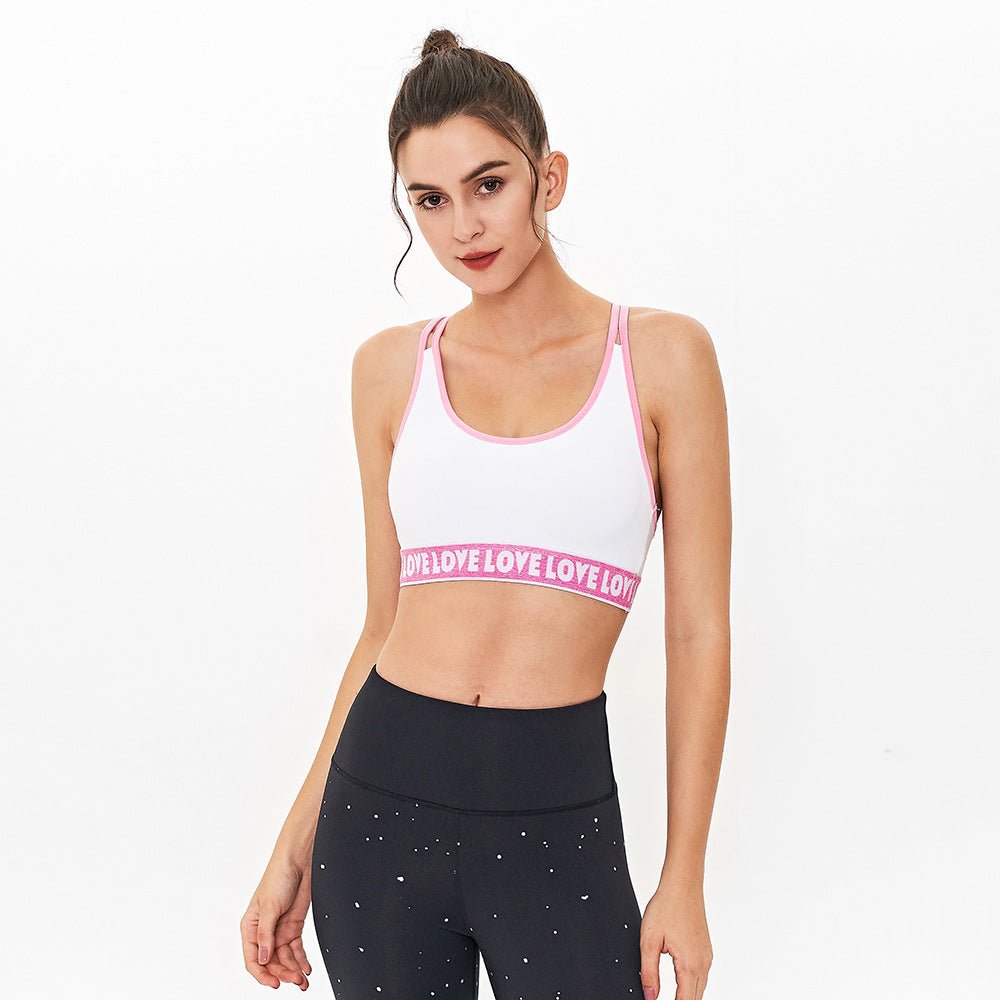 Printed sports bra - Reffitt & Co.