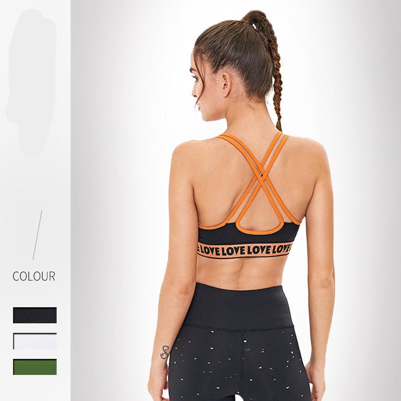 Printed sports bra - Reffitt & Co.