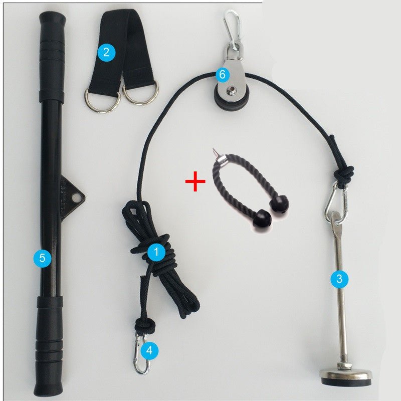 Pull Rope Down Pressure Comprehensive Training Device Pull Rope Fitness Equipment Material - Reffitt & Co.