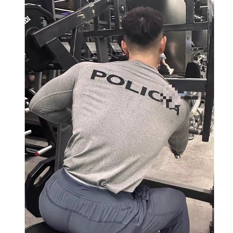 Running & Training Top Mens Fitness Tight - Fit Stretch Base Layer With Zipper And Long Sleeves - Reffitt & Co.