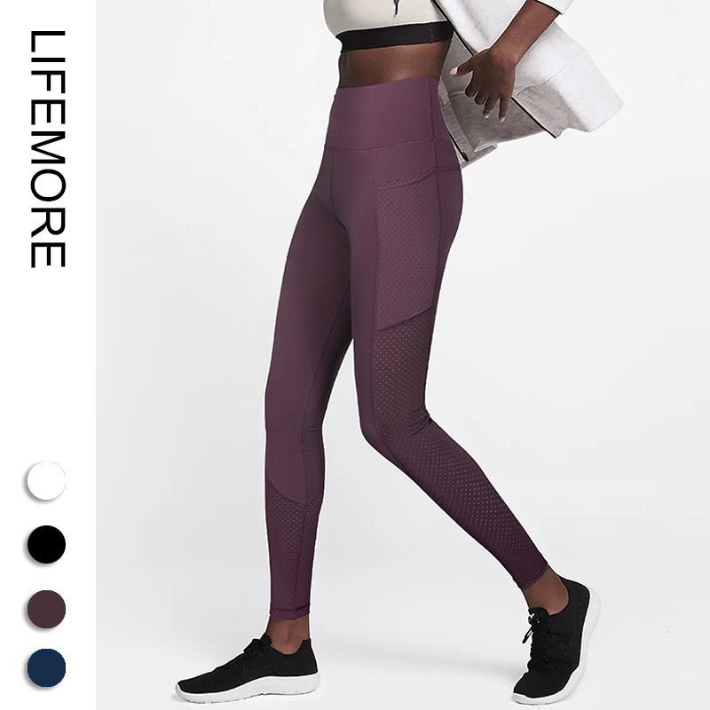 Seamless Tummy - Control Nude - Feel Running Yoga Fitness Pants - Reffitt & Co.