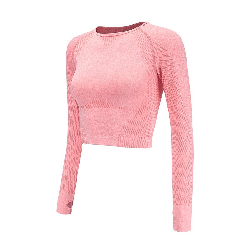 Seamless Yoga Shirts For Women - Reffitt & Co.
