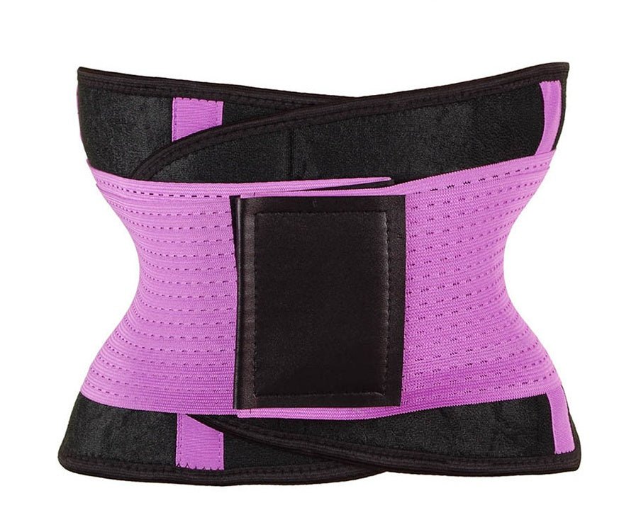 Waist Trimmer Belt Body Shaper Abdominal Trainer Weight Loss Fat Burning Straps - Reffitt & Co.