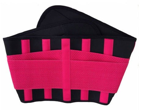 Waist Trimmer Belt Body Shaper Abdominal Trainer Weight Loss Fat Burning Straps - Reffitt & Co.