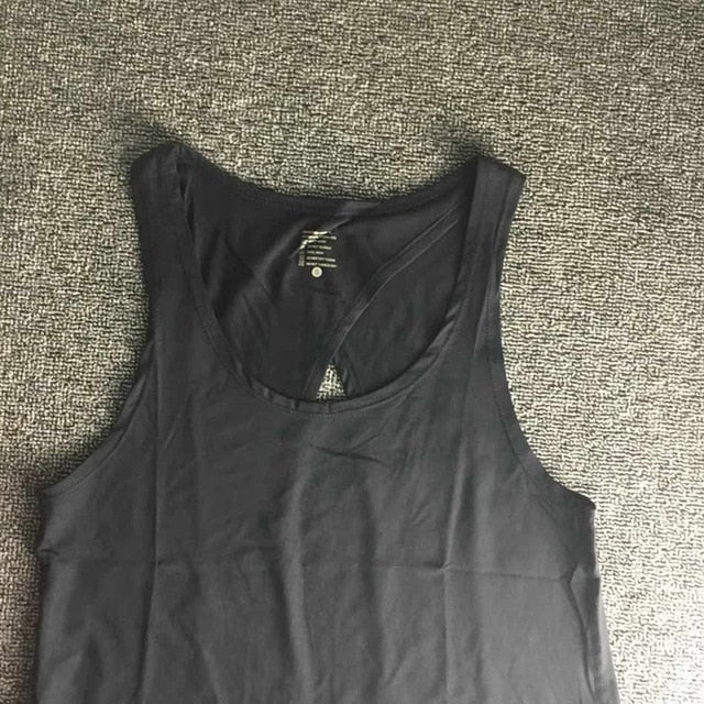 Women Backless Yoga Tank Top Shirt - Reffitt & Co.