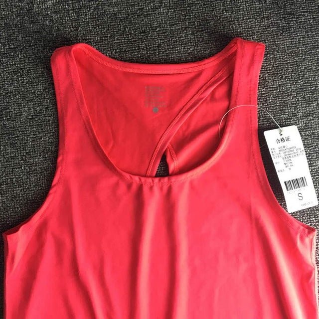 Women Backless Yoga Tank Top Shirt - Reffitt & Co.