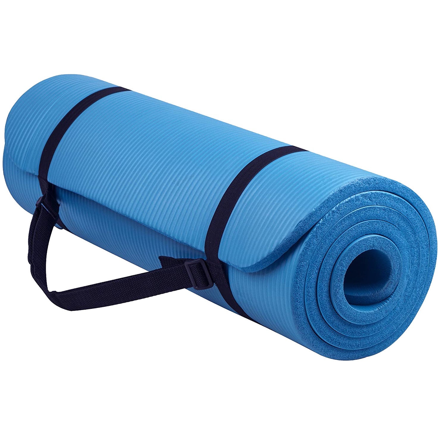 Yoga Mat NBR Yoga Mat Striped Yoga Mat - Reffitt & Co.