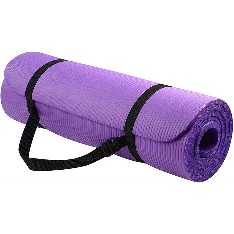 Yoga Mat NBR Yoga Mat Striped Yoga Mat - Reffitt & Co.